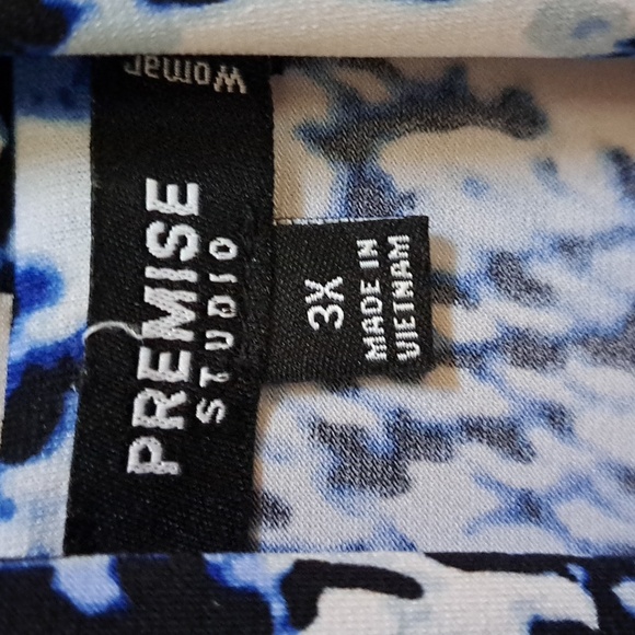 Premise Studio Snakeprint Long Open Front Cardigan. Size 3 X - Picture 7 of 8